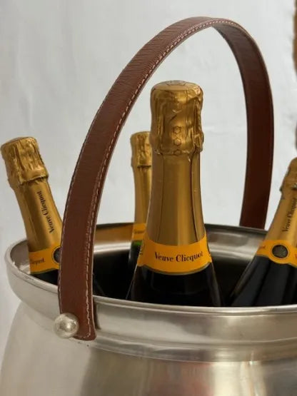 Wine Cooler Cristal with Tan Handle