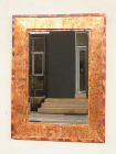 Distressed Copper Finish Mirror. - NetDécor