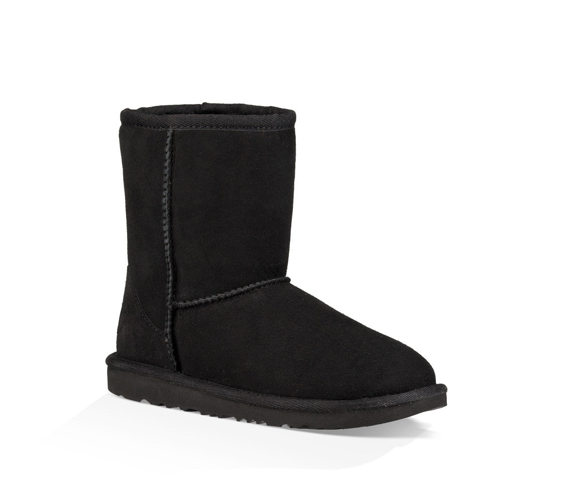 UGG Kids Classic Short 11 Black - NetDécor