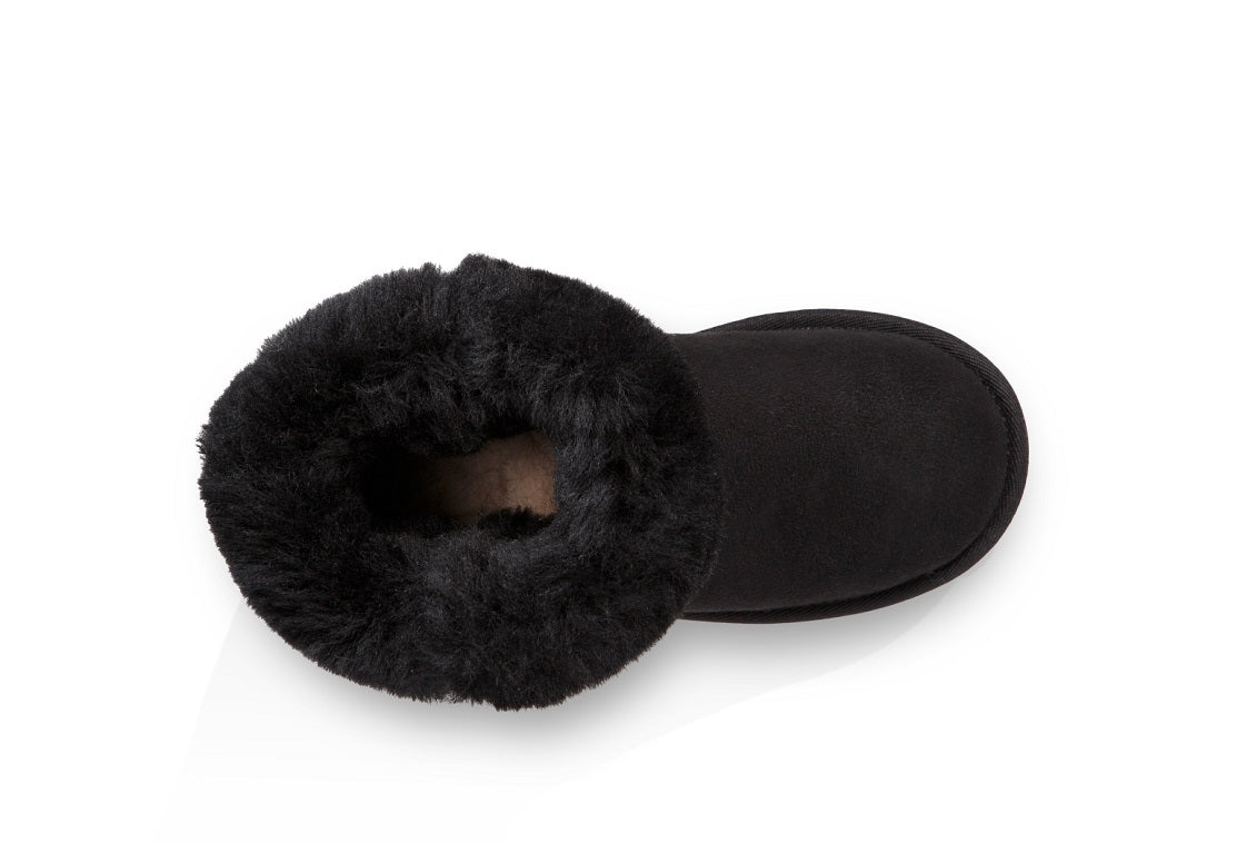 UGG Kids Classic Short 11 Black - NetDécor