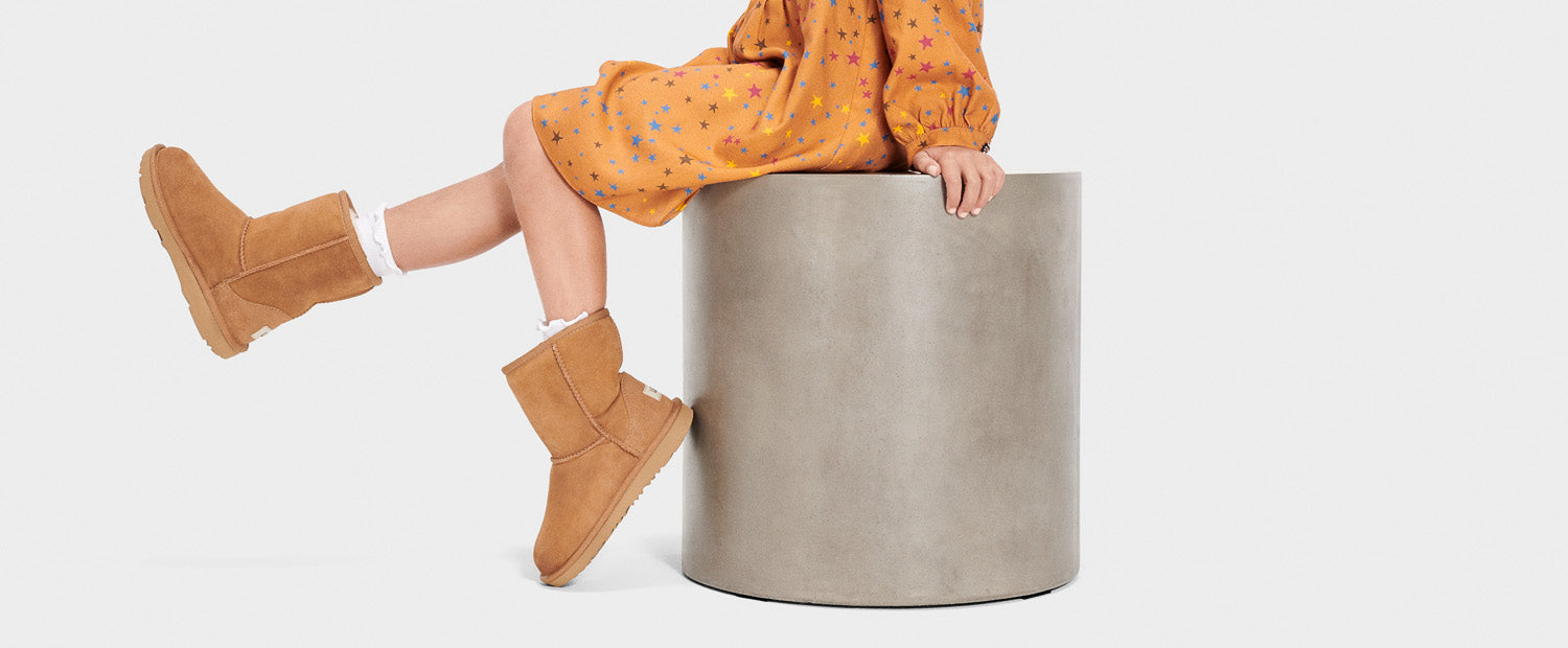 UGG Kids Classic Short 11 Chestnut - NetDécor