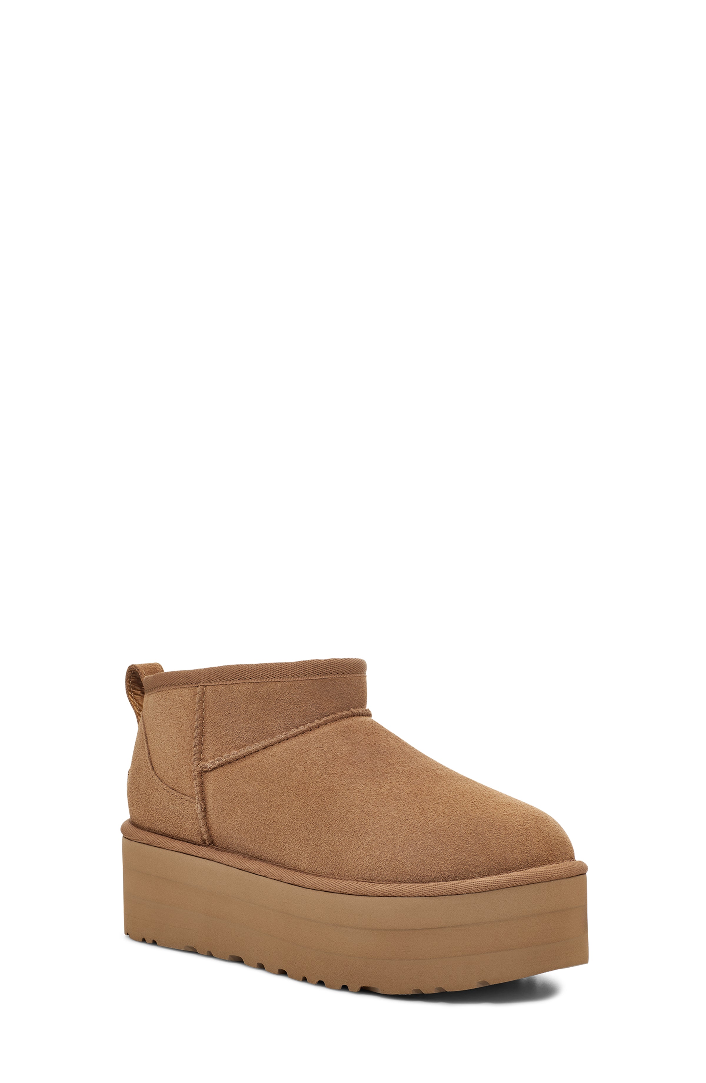 UGG Classic Ultra Mini Platform Chestnut - NetDécor