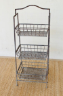3 MESH BASKET STANDING RACK - NetDécor