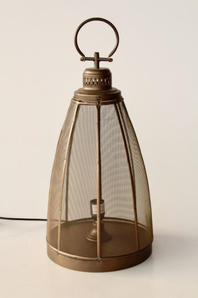 LARGE HANGING MESH ELECTRIC LIGHT - NetDécor