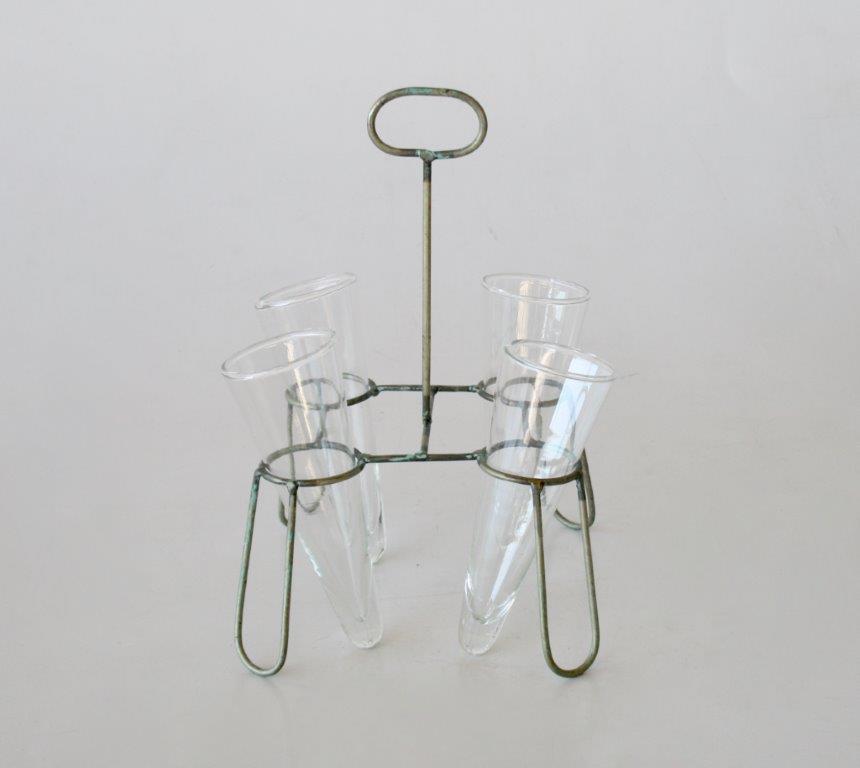4 Test Tube Vase - NetDécor