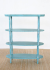 4 Tier Book Shelf Rounded Ends - NetDécor