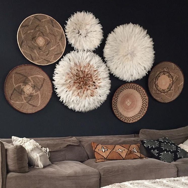 70cm Neutral Coloured Juju Hats - NetDécor