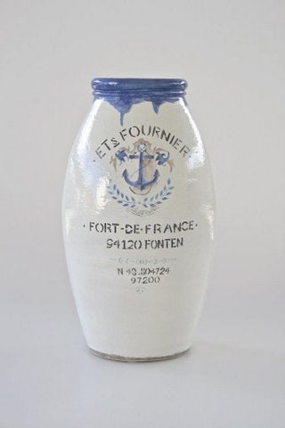 45cm Fort De France Ceramic Jar - NetDécor