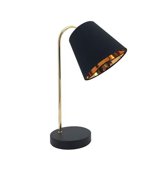 Hudson Black Desk Lamp - NetDécor 