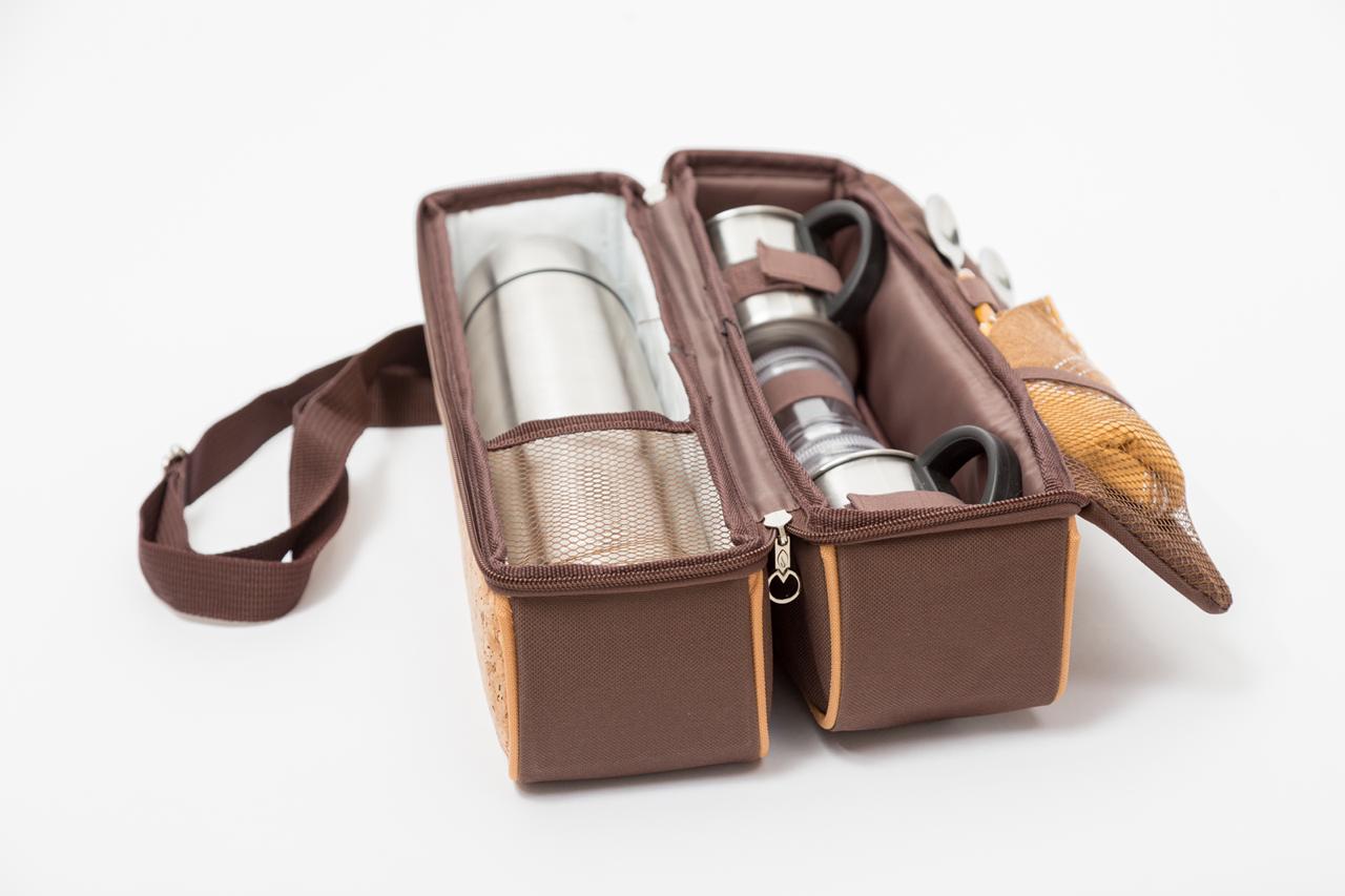 Cork Coffee Flask Set - NetDécor
