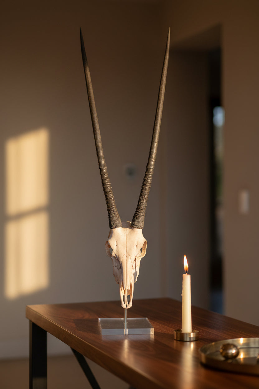 Mounted Gemsbok Full Scull - NetDécor