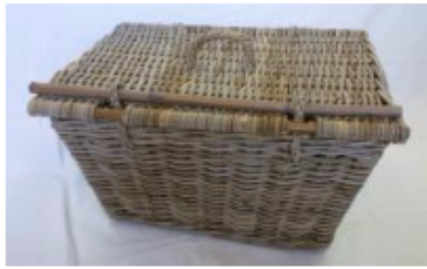 Picnic Basket Grey - NetDécor