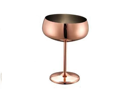 Rose Gold Champagne Coupe - NetDécor 