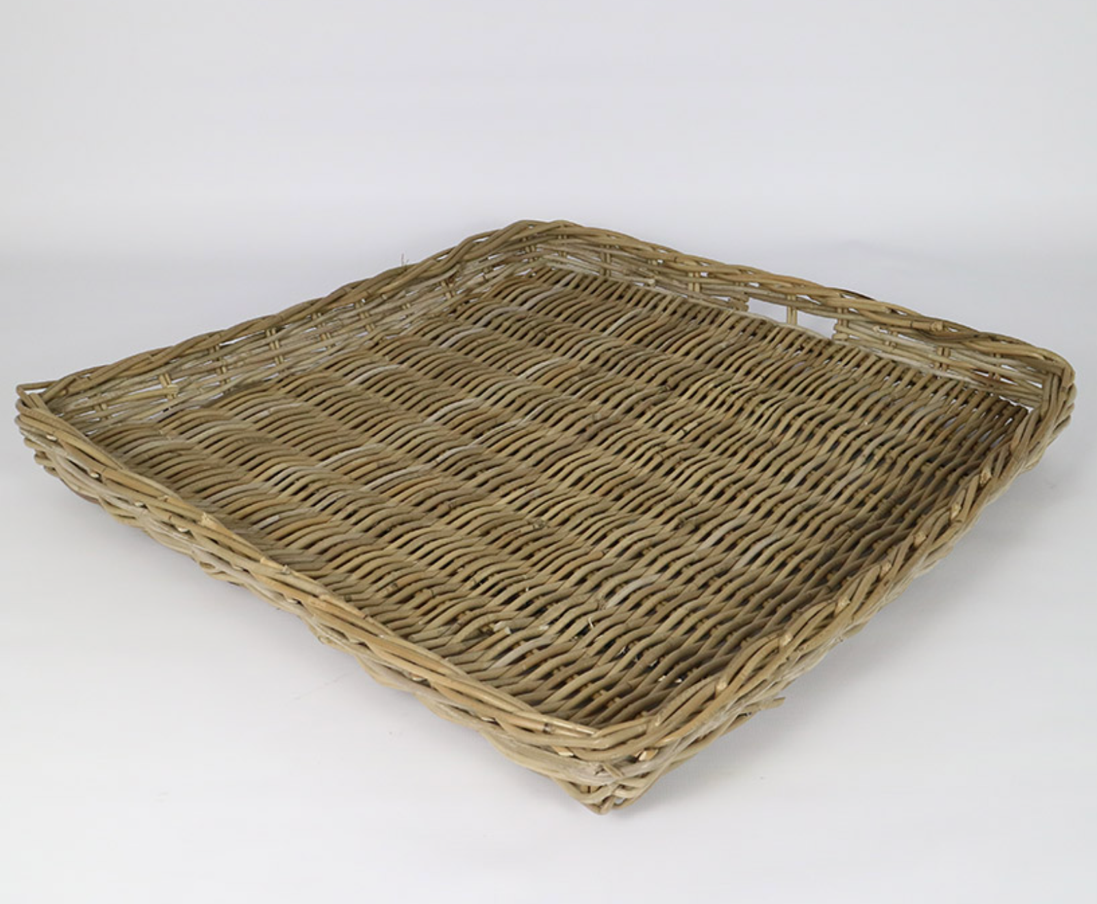 80cm Square Rattan Table Tray - NetDécor
