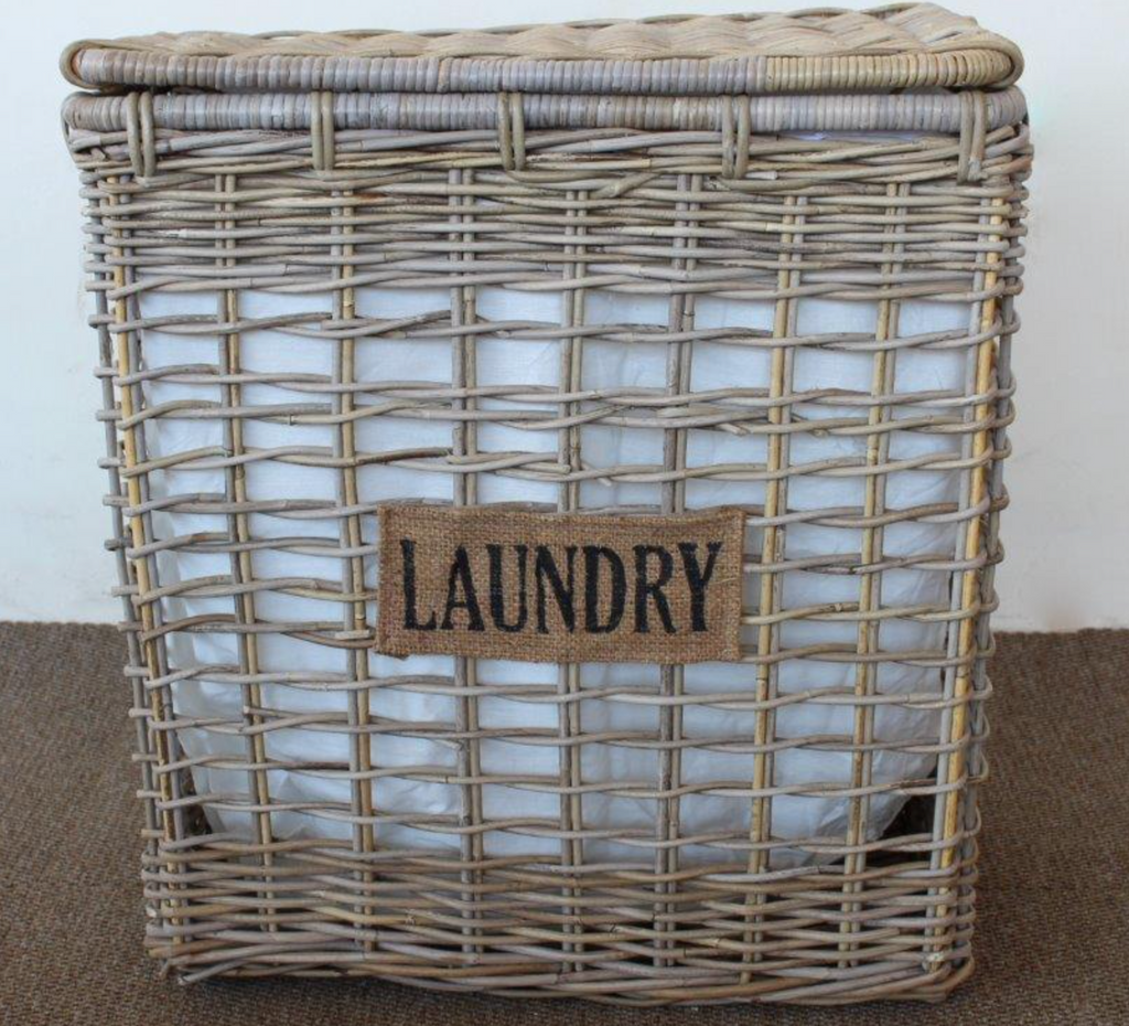 NATURAL LAUNDRY BASKET WITH INNER - NetDécor 