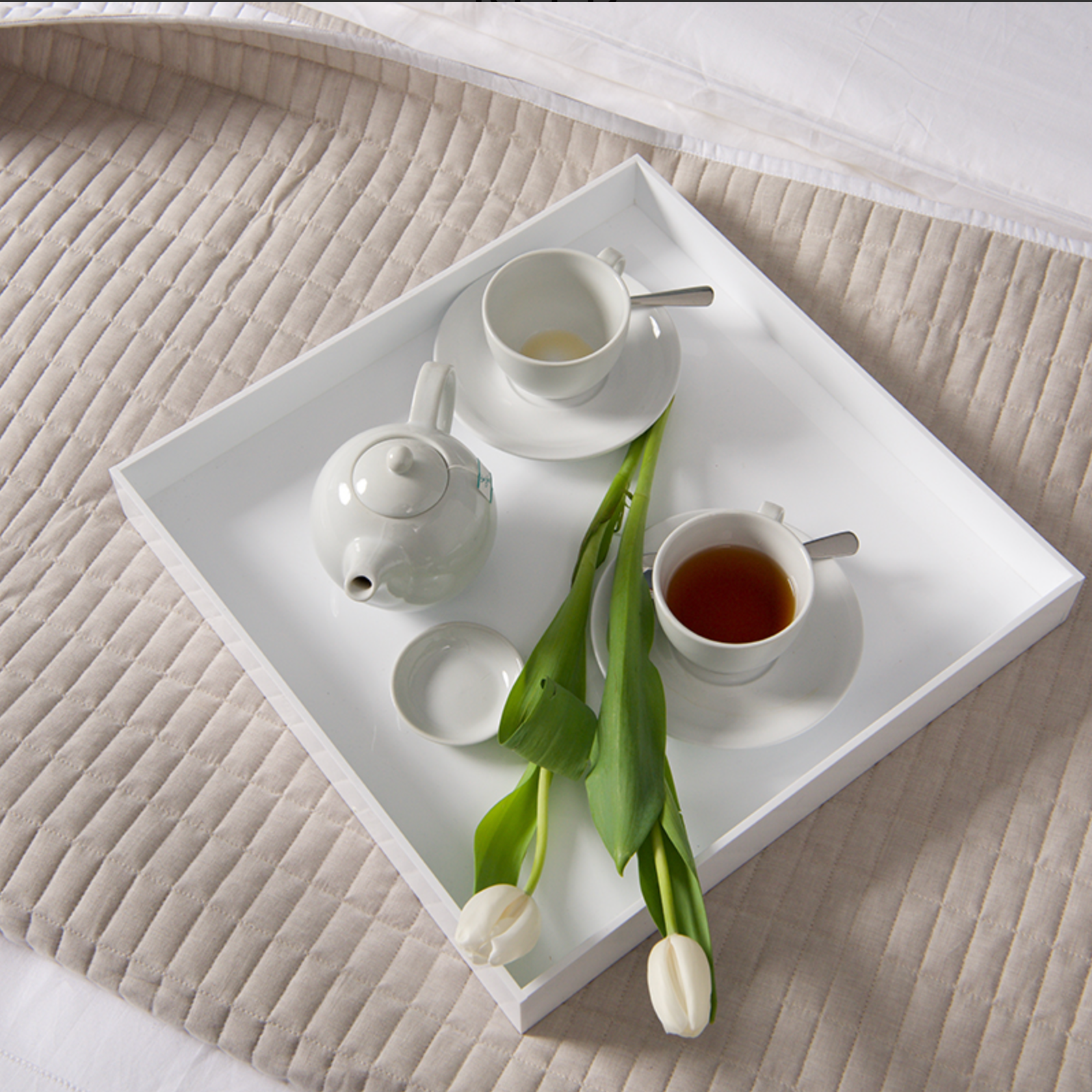 Reed Family Linen - Rectangle Quilted BedSpread - NetDécor