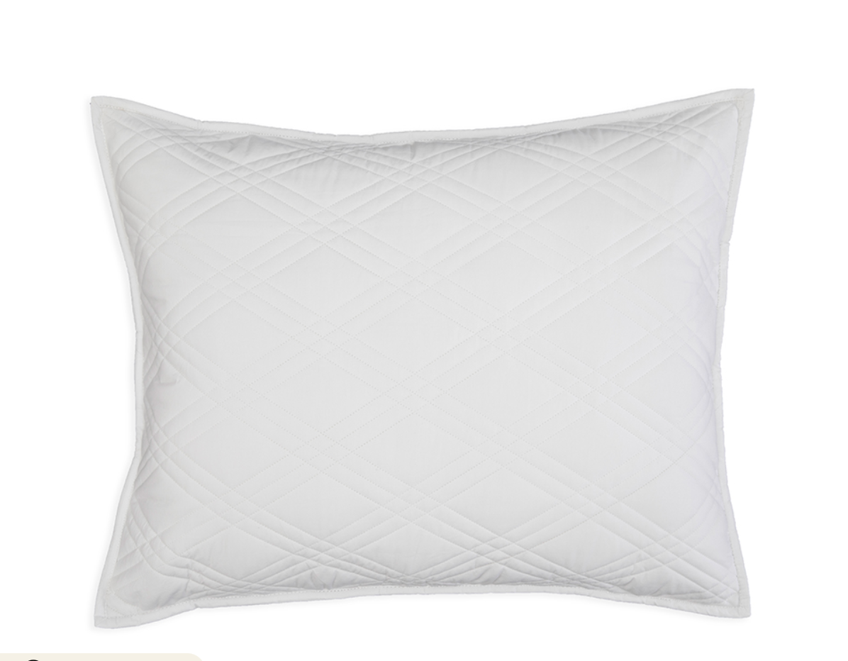 Reed Family Linen - Diamond Quilted Pillowcases - NetDécor