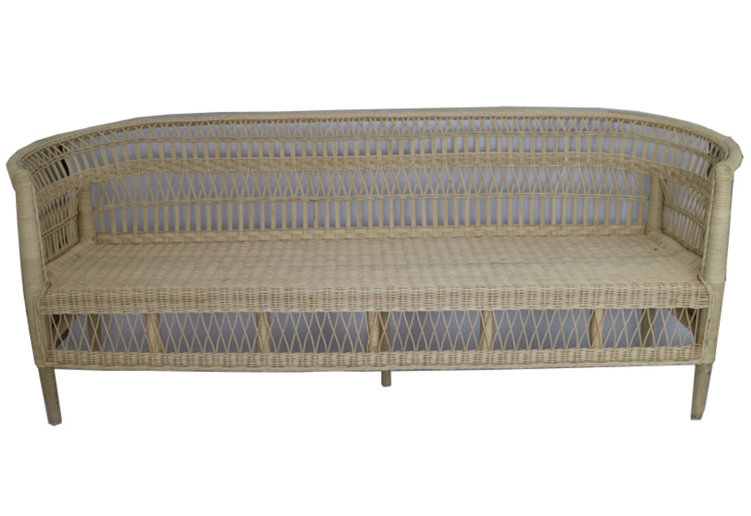 Sofa Malawian Style 4-Seater Natural - NetDécor