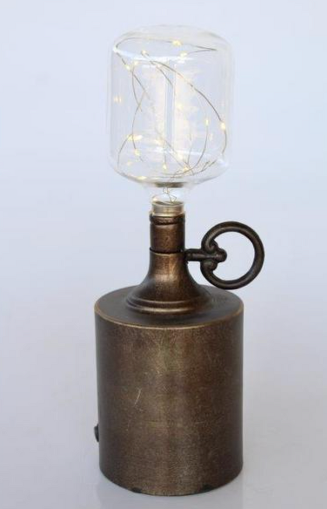 LED BATTERY OPERATED METAL LIGHT - NetDécor 
