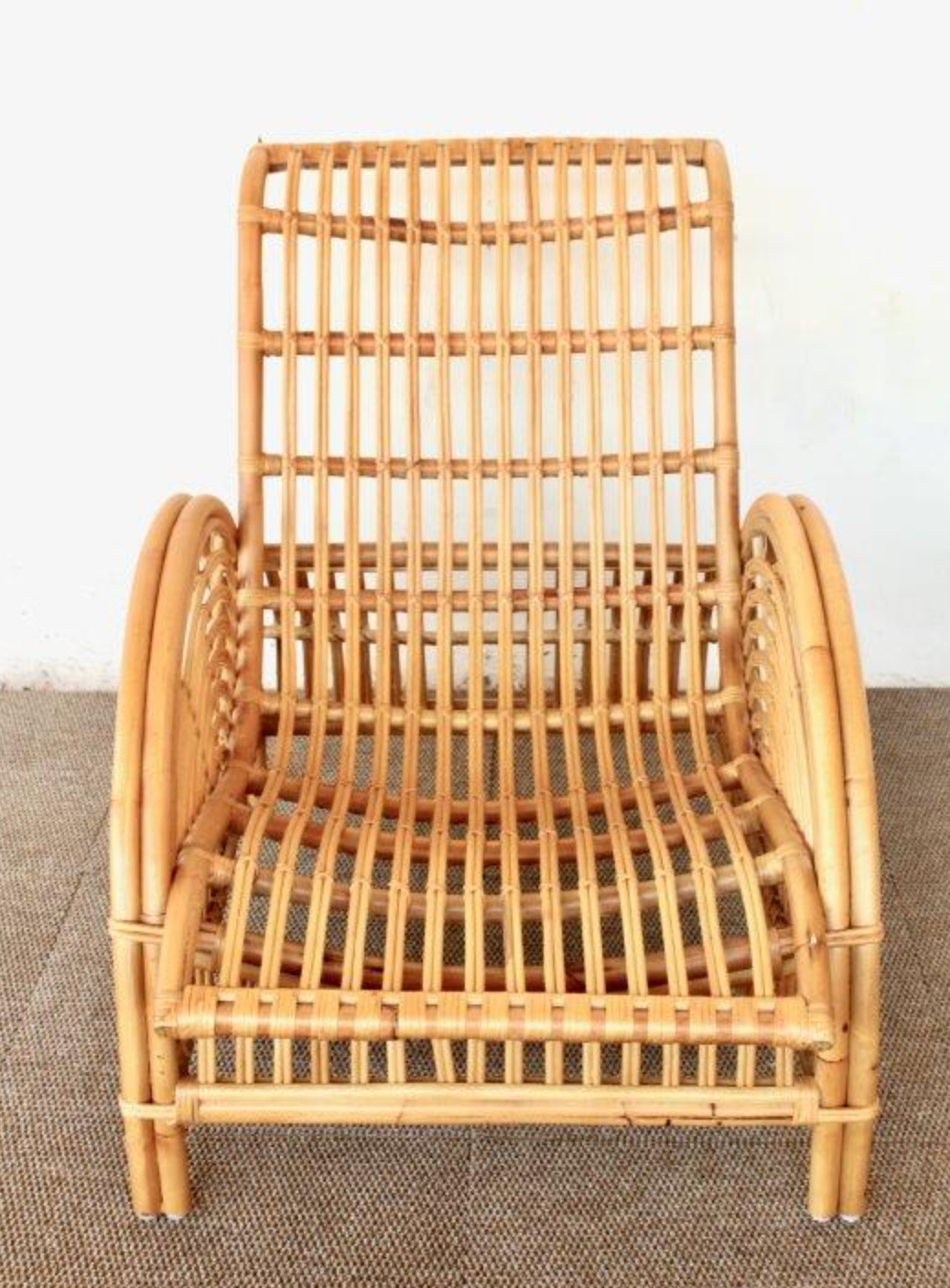 Cane Lounger Chair - NetDécor