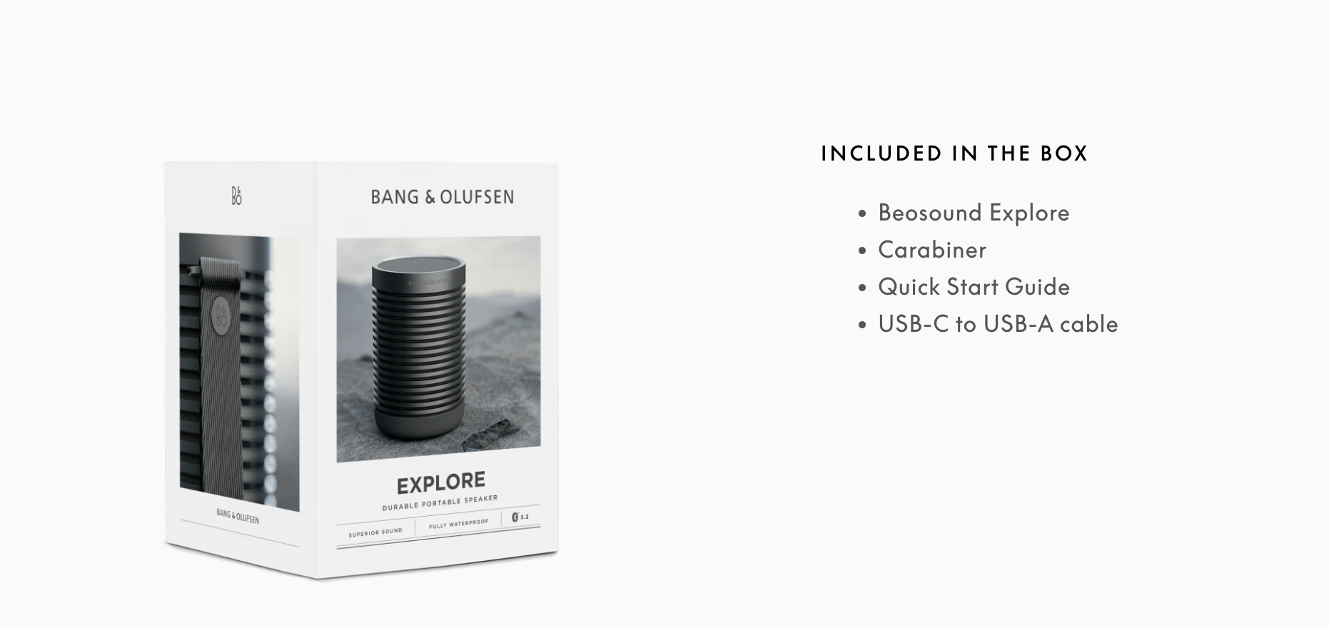 BANG & OLUFSEN - BEO SOUND EXPLORE - NetDécor