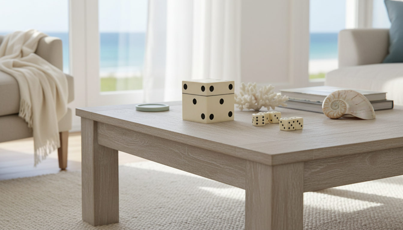 Dice in White Box - NetDécor