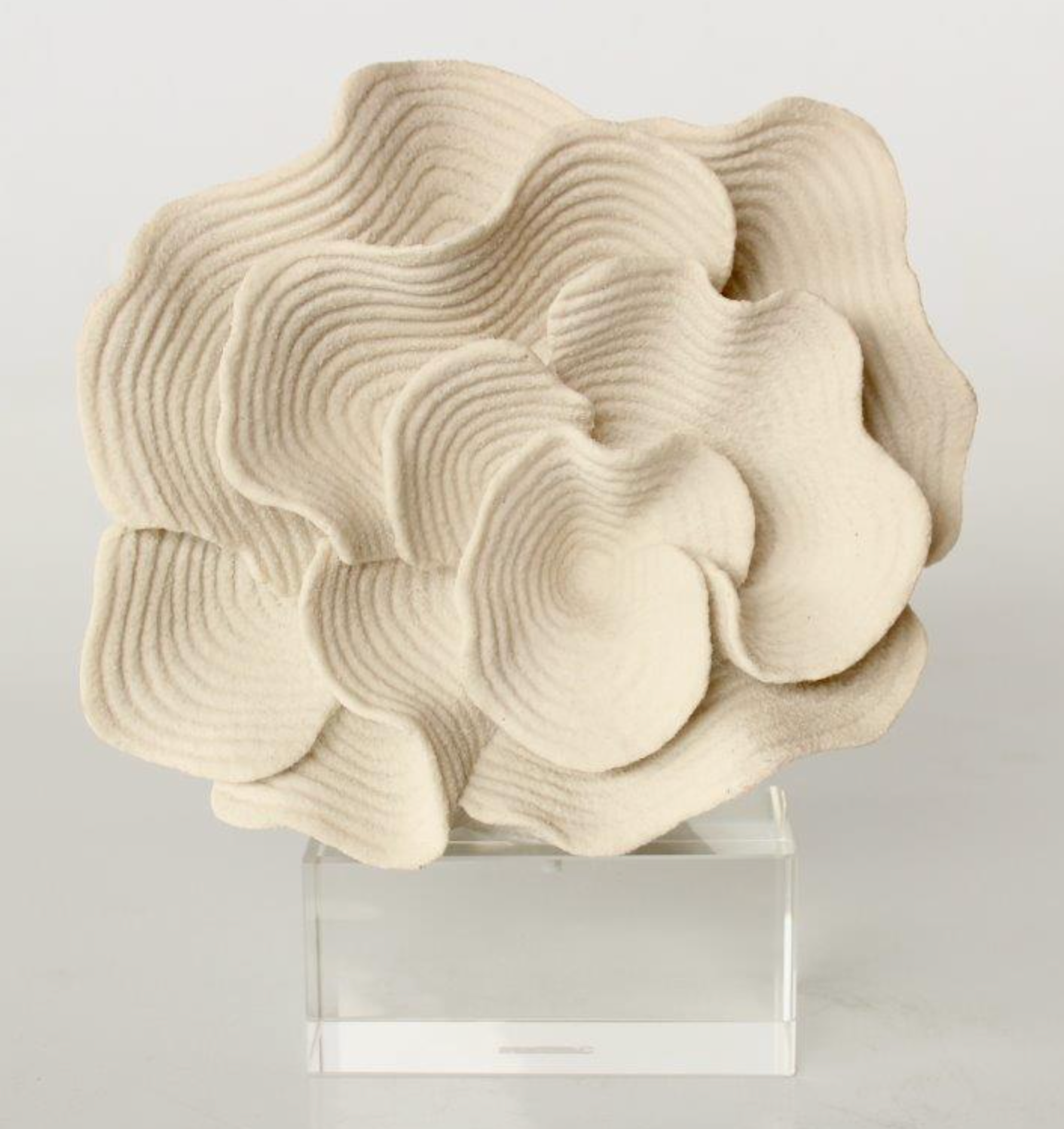 Faux Coral on Crystal Base - NetDécor