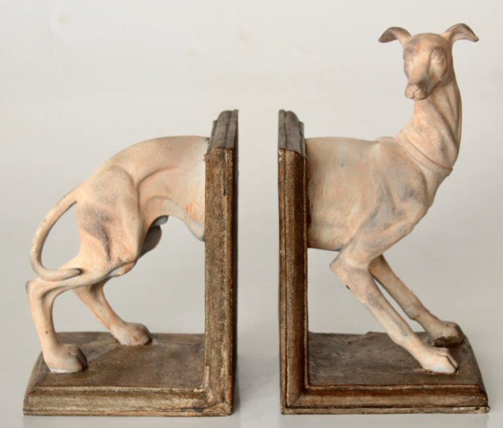 Whippet Pair of Bookends - NetDécor