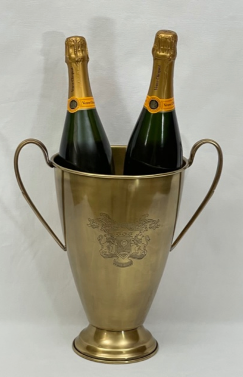 Trophy Lions Club Antique Brass - NetDécor