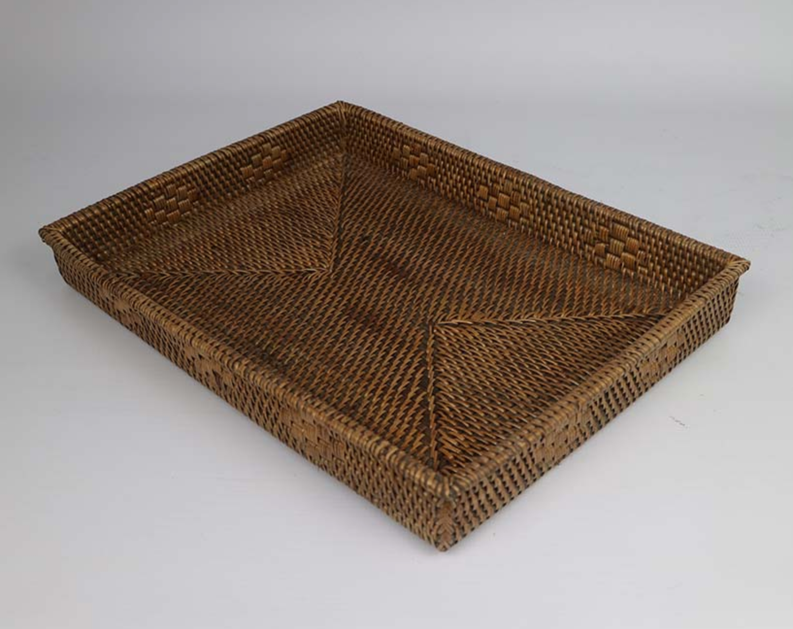 40cm Rattan Tray - NetDécor