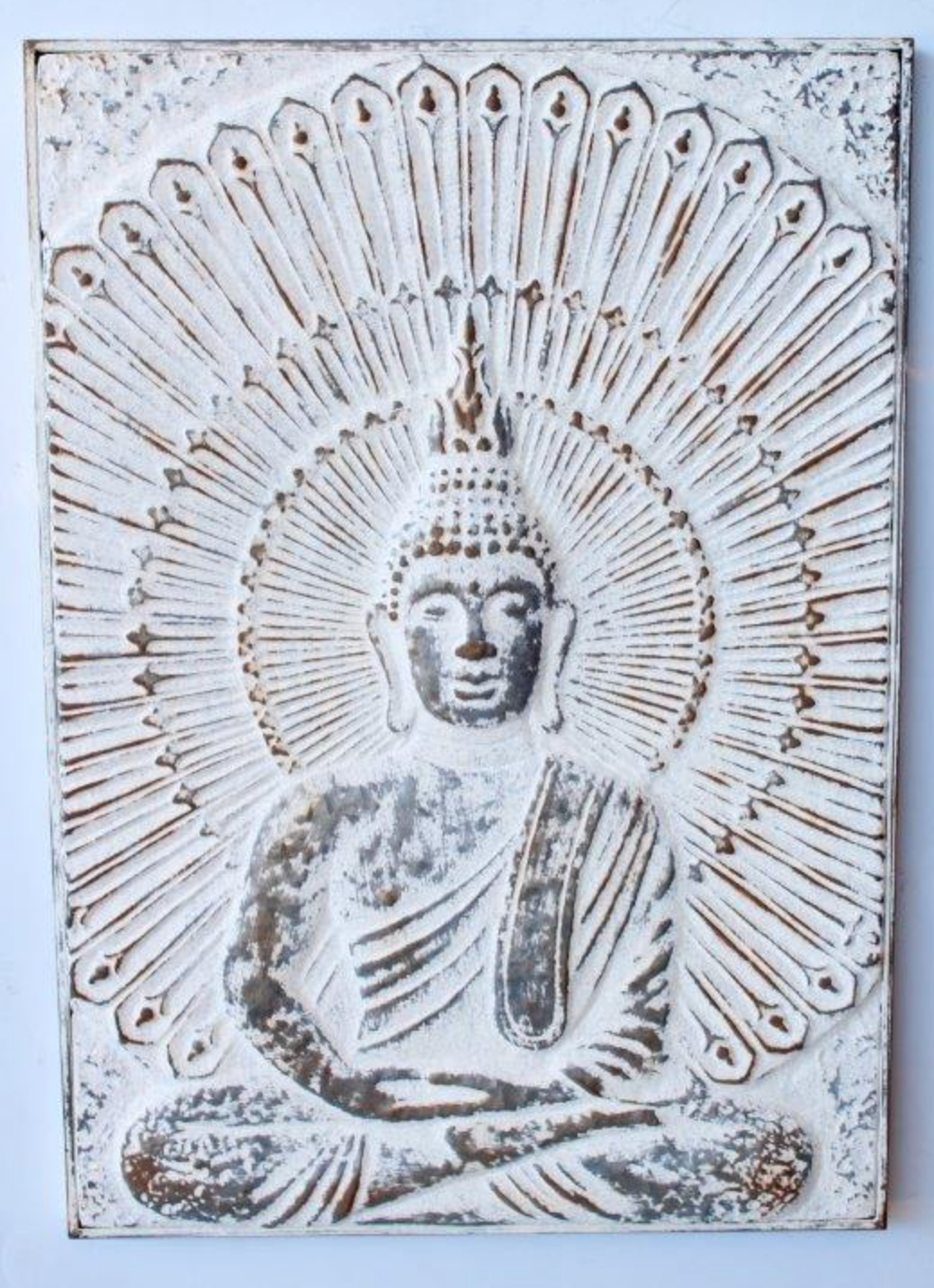 Metal Budda Wall Decor - NetDécor