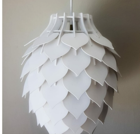 Eco Friendly Pino Polymer Chandelier - NetDécor