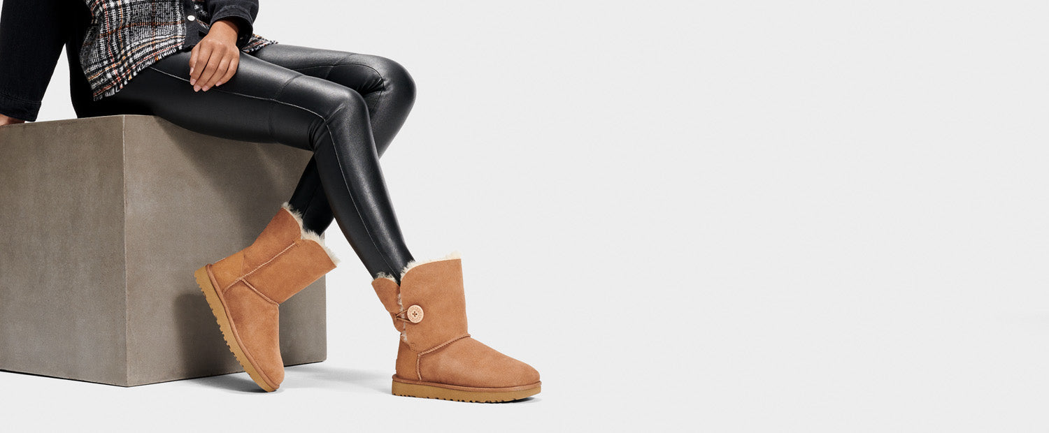 UGG - Bailey Button ll Chestnut - NetDécor