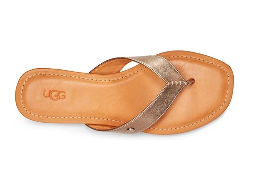 UGG - Tuolumne Metallic Light Bronze Sandal - NetDécor 
