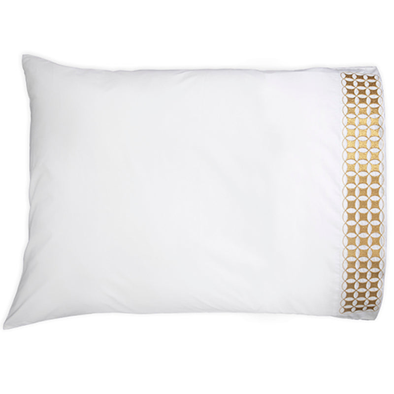 Cavacus White Gold Standard Pillowcase - NetDécor 
