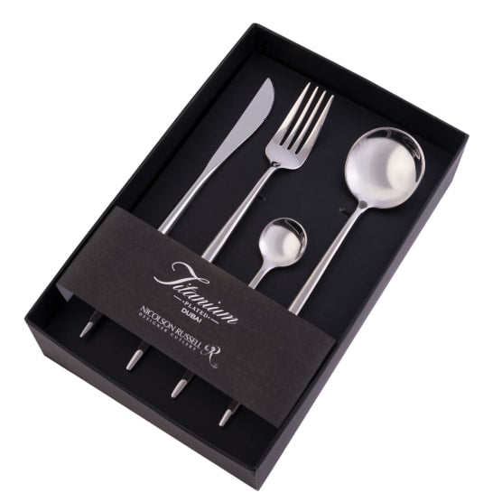 Dubai Mirror Shiny 16 Piece Cutlery Set - NetDécor
