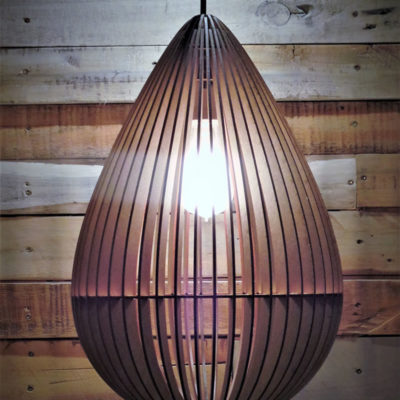 Eco Friendly Aqua Chandelier - NetDécor