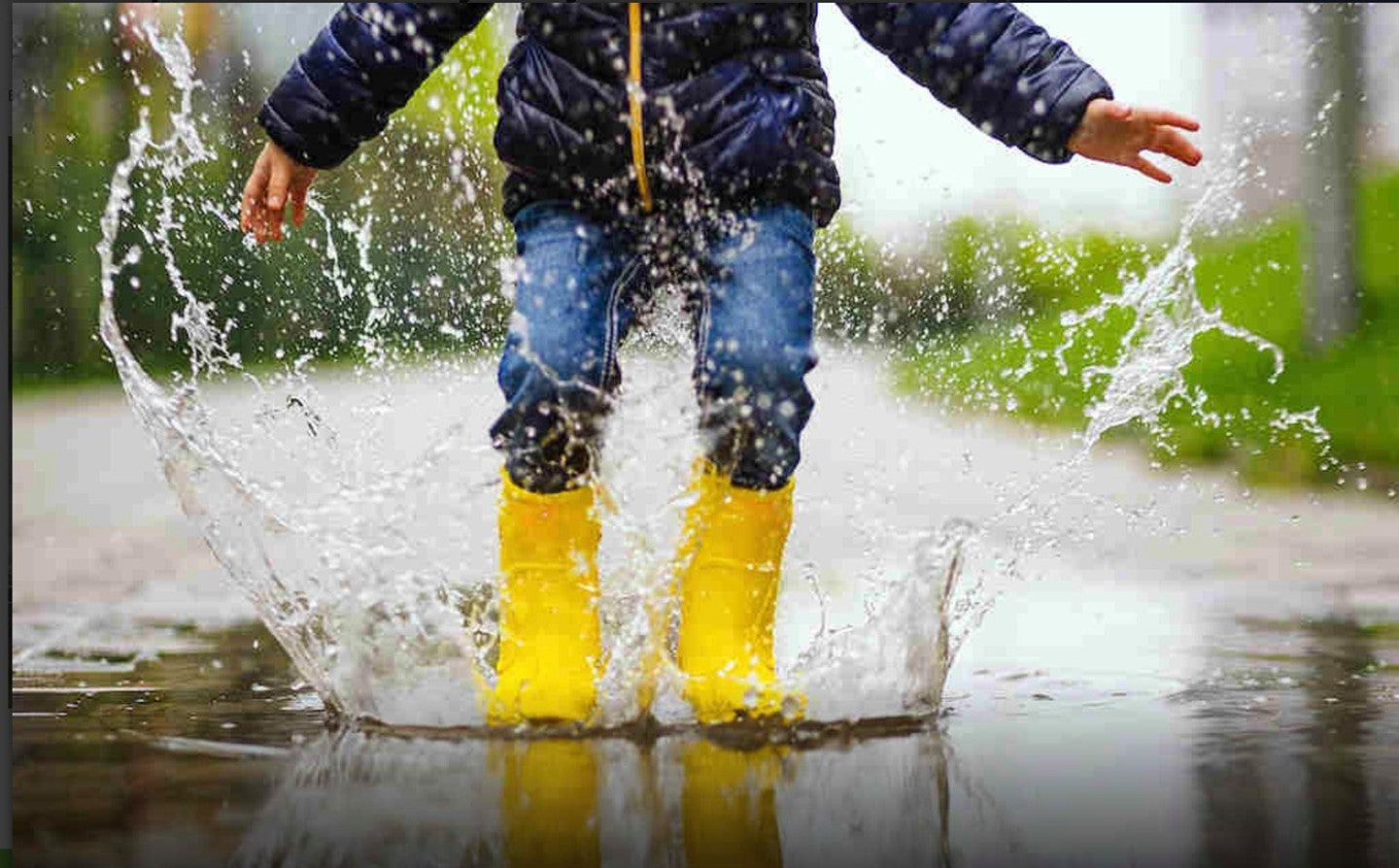 It's STILL raining!💦💦

Our HUNTER Wellies...