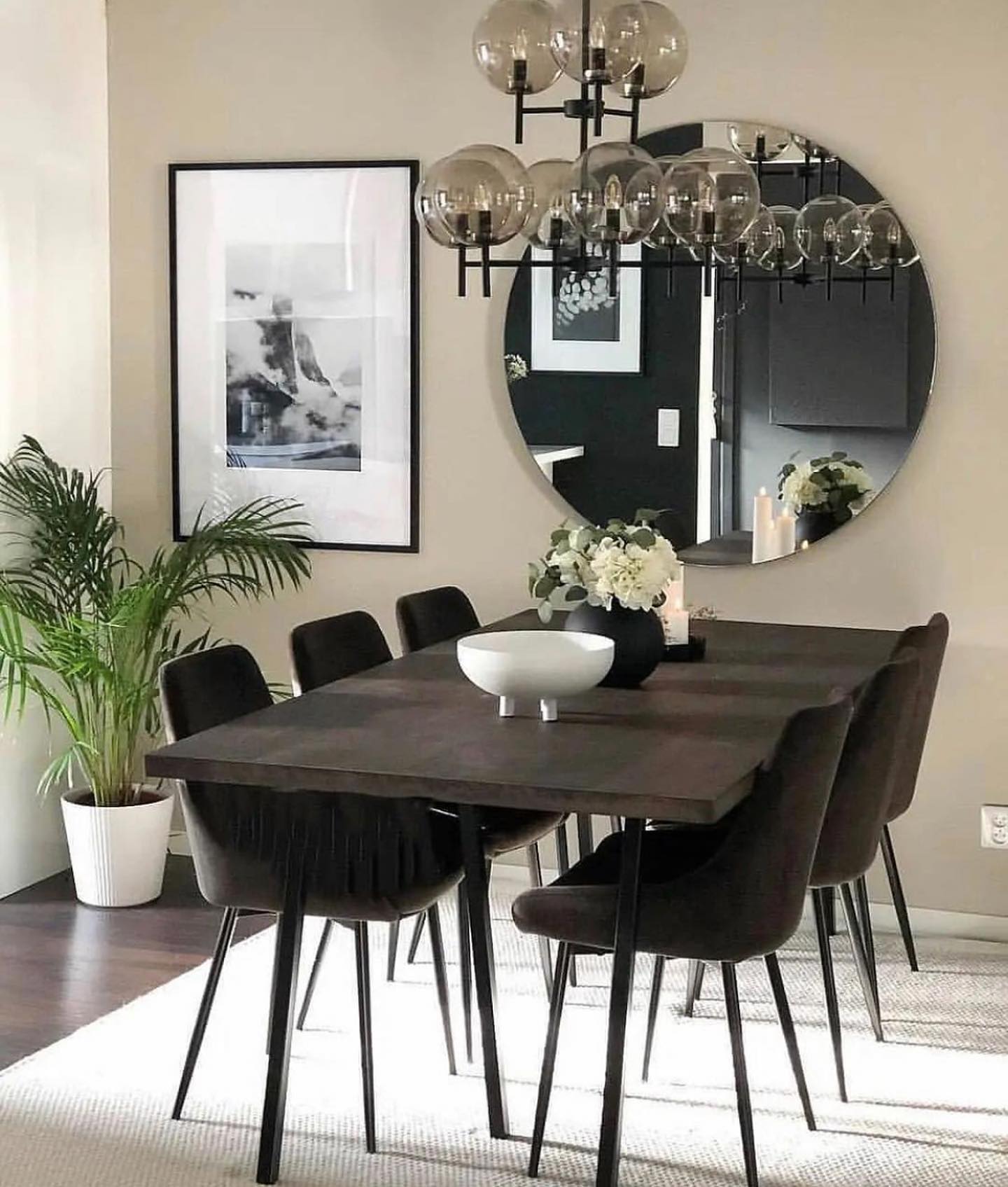 Describe this dining room and...