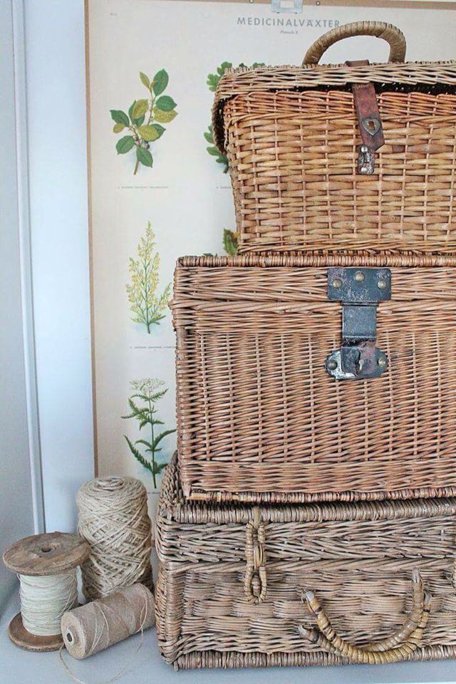 netdecor, baskets and storage, rattan, picnic baskets