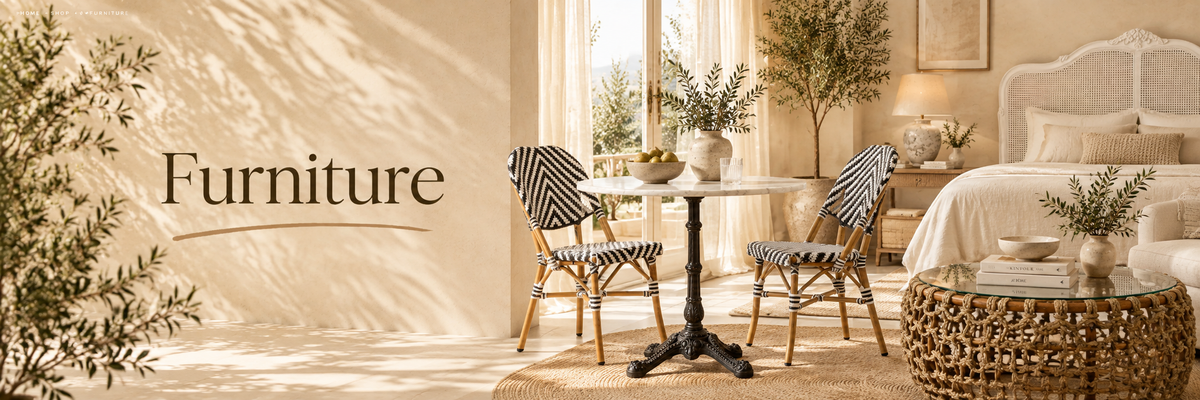 Unique & stylish home furniture, occasional tables, ottomans, sofa's, chairs, cupboards, trunks direct to your door. Stay on trend and shop with NetDecor today!