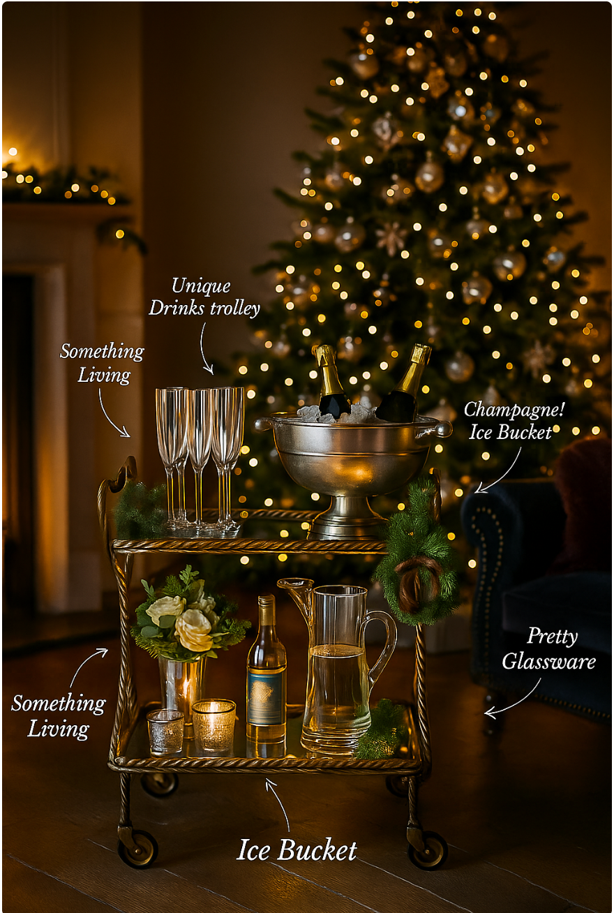 NETDECOR, MIRANDA REEDER, Drinks Trolley 