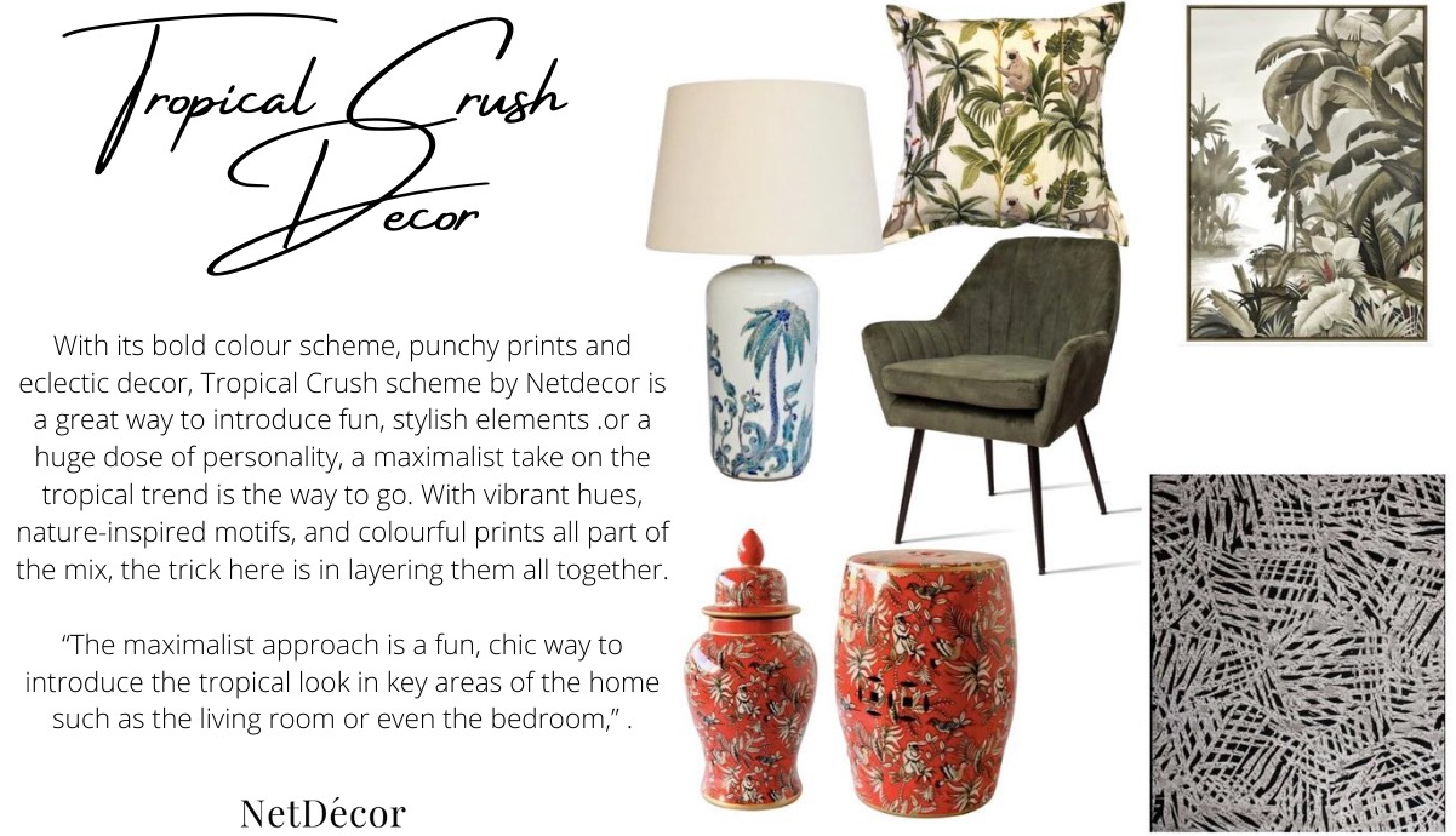 Look Book - Tropical Crush