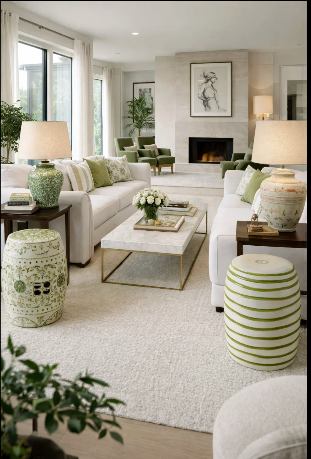 Bring Your Home to Life with Shades of Green 🍃