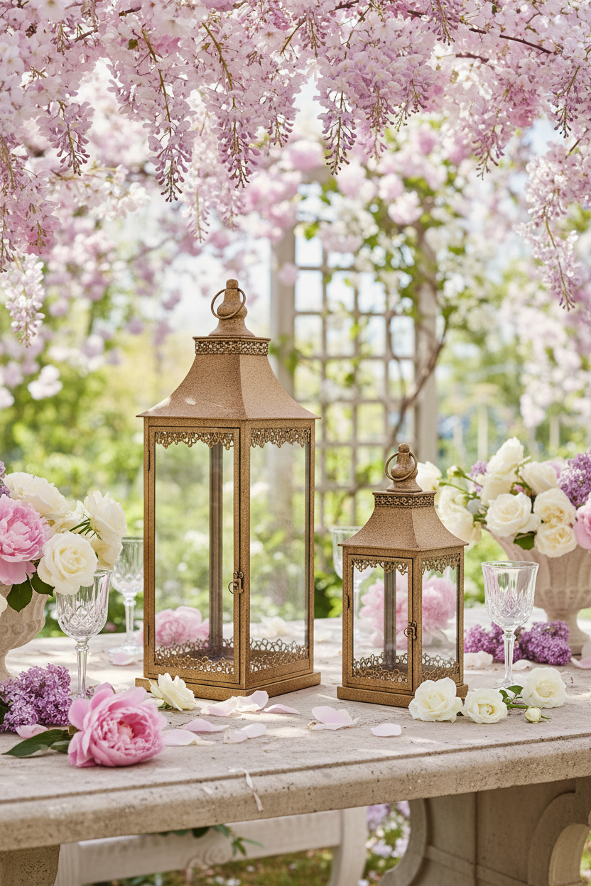 Lanterns and Candle Sticks