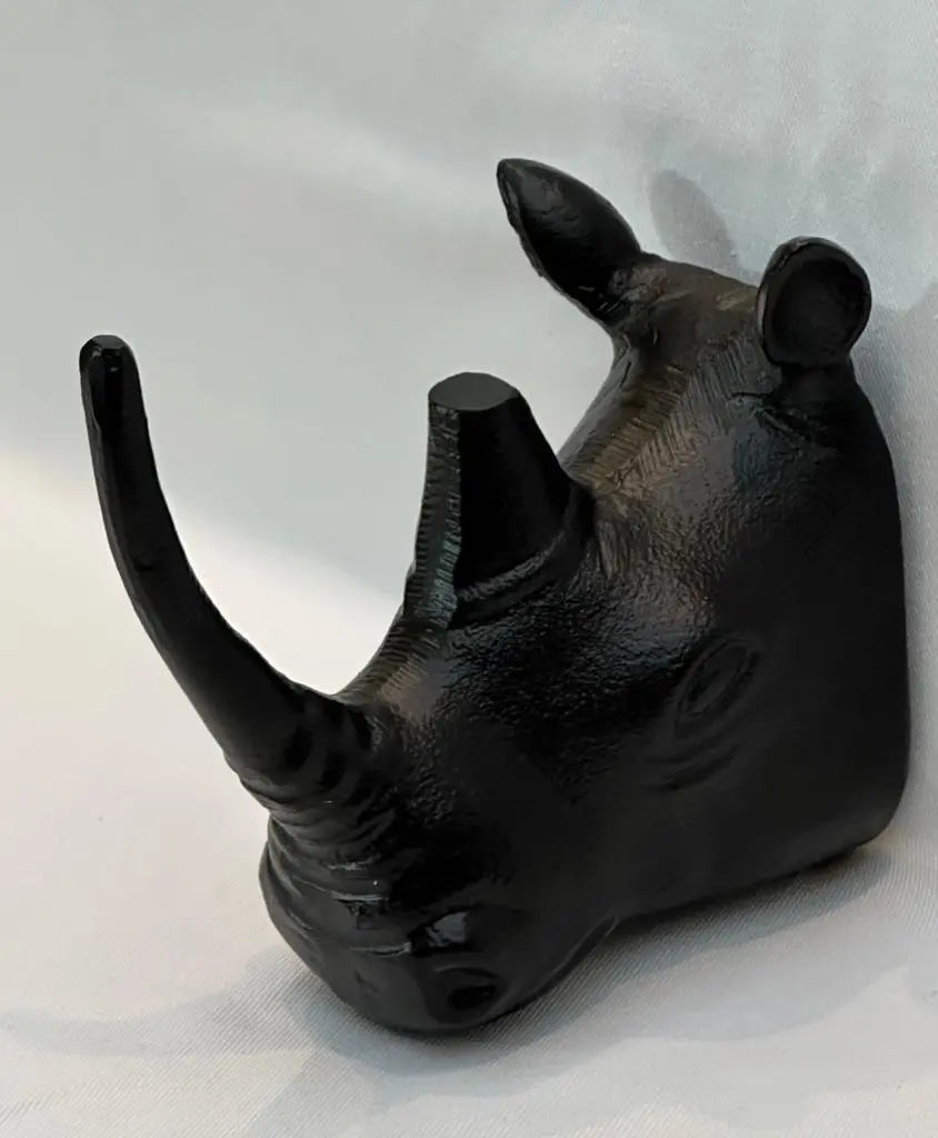 Rhino Matte Black Hook - NetDécor 