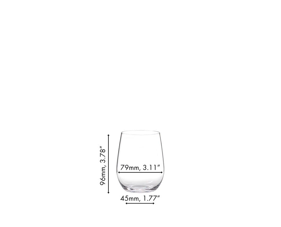 RIEDEL The O Wine Tumbler Viognier/Chardonnay