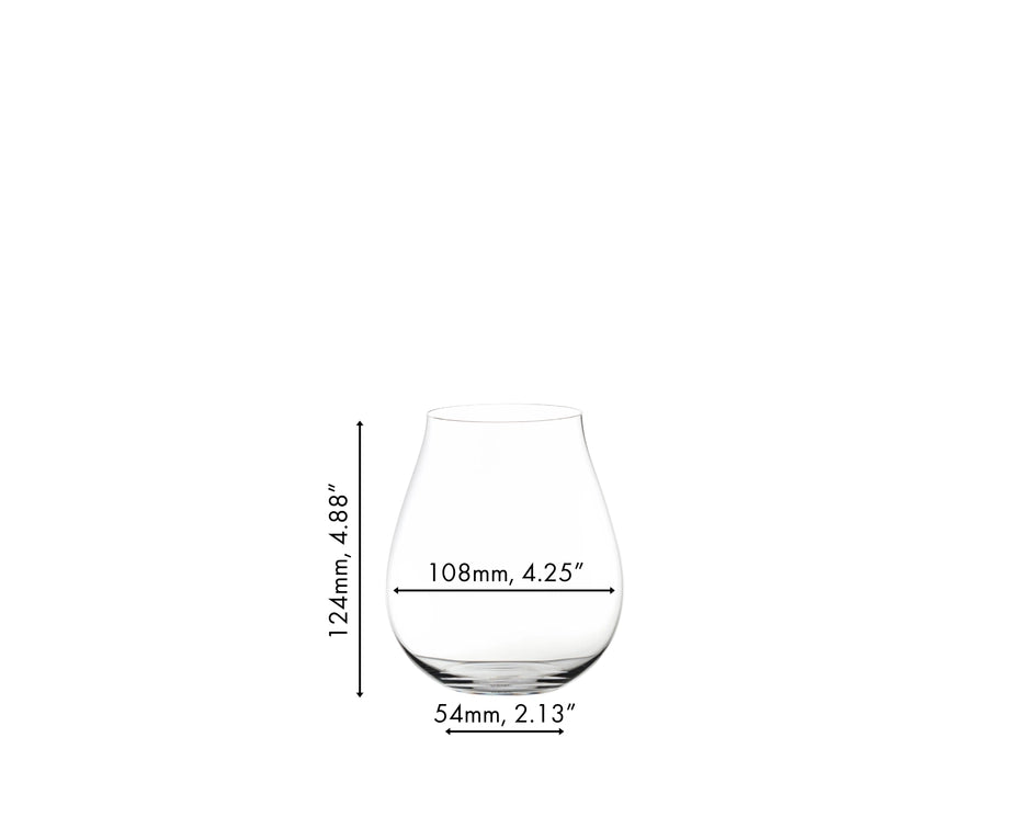 RIEDEL The O Wine Tumbler New World Pinot Noir