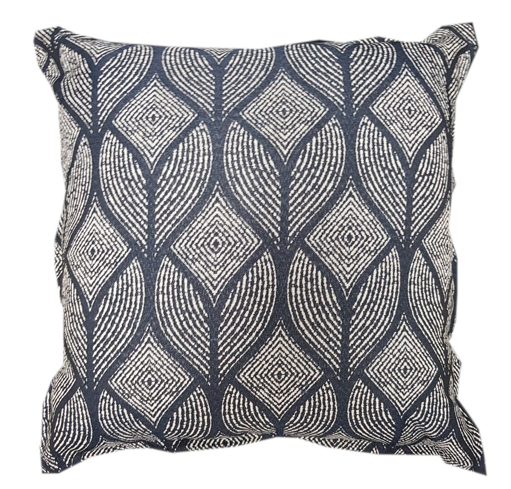 Navy Peacock Scatter Cushions - NetDécor 