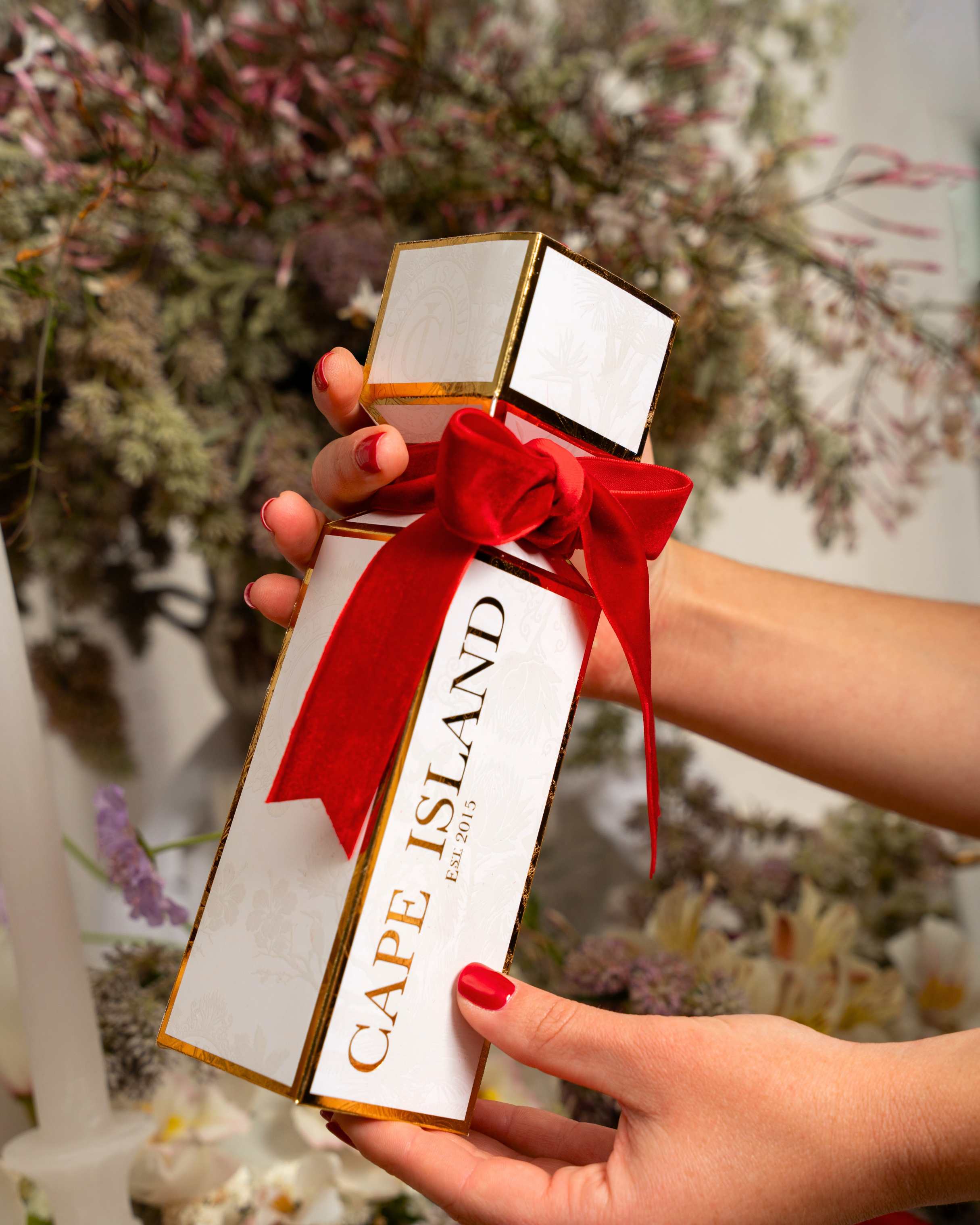 White Cracker Assorted - Set of 4